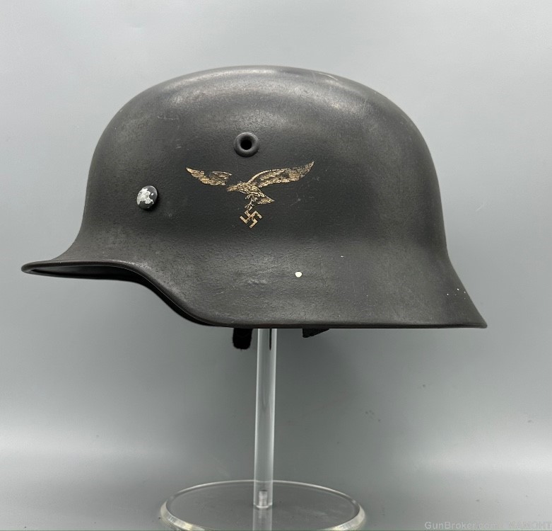 WW2 German Luftwaffe M40 ET64 SD Helmet -img-0