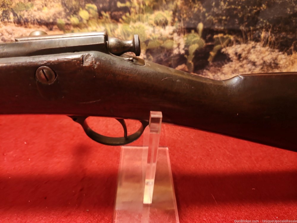 Winchester Hotchkiss 1883 1st model U.S. Navy marked 45/70-img-12