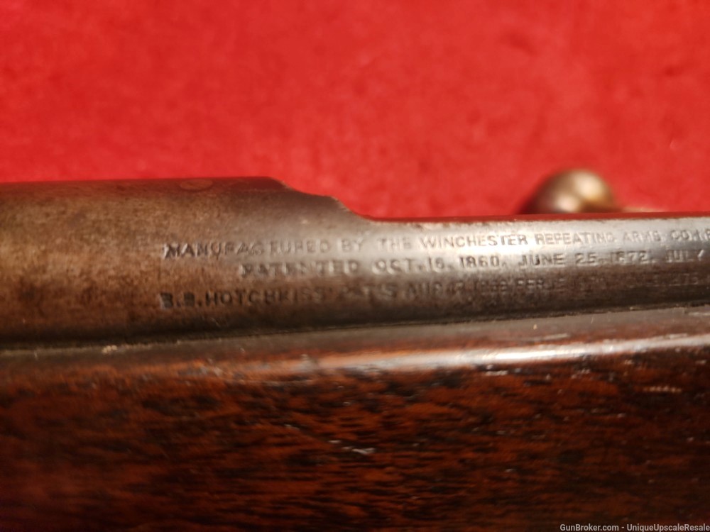Winchester Hotchkiss 1883 1st model U.S. Navy marked 45/70-img-30