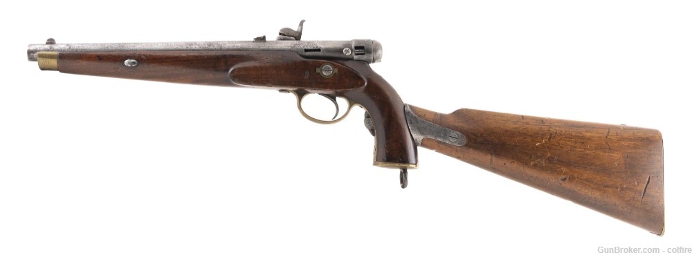 Extremely Rare Calisher & Terry Pistol-Carbine (AH6547)-img-1