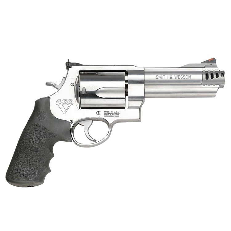 S&W 460V 460 S&W Magnum 5in 5rd Satin Stainless Revolver (163465)-img-1