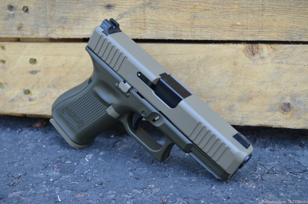 Glock 23 Gen 5 G5 40S&W X-Werks Magpul FDE OD Trijicon HD Night Sights New-img-1