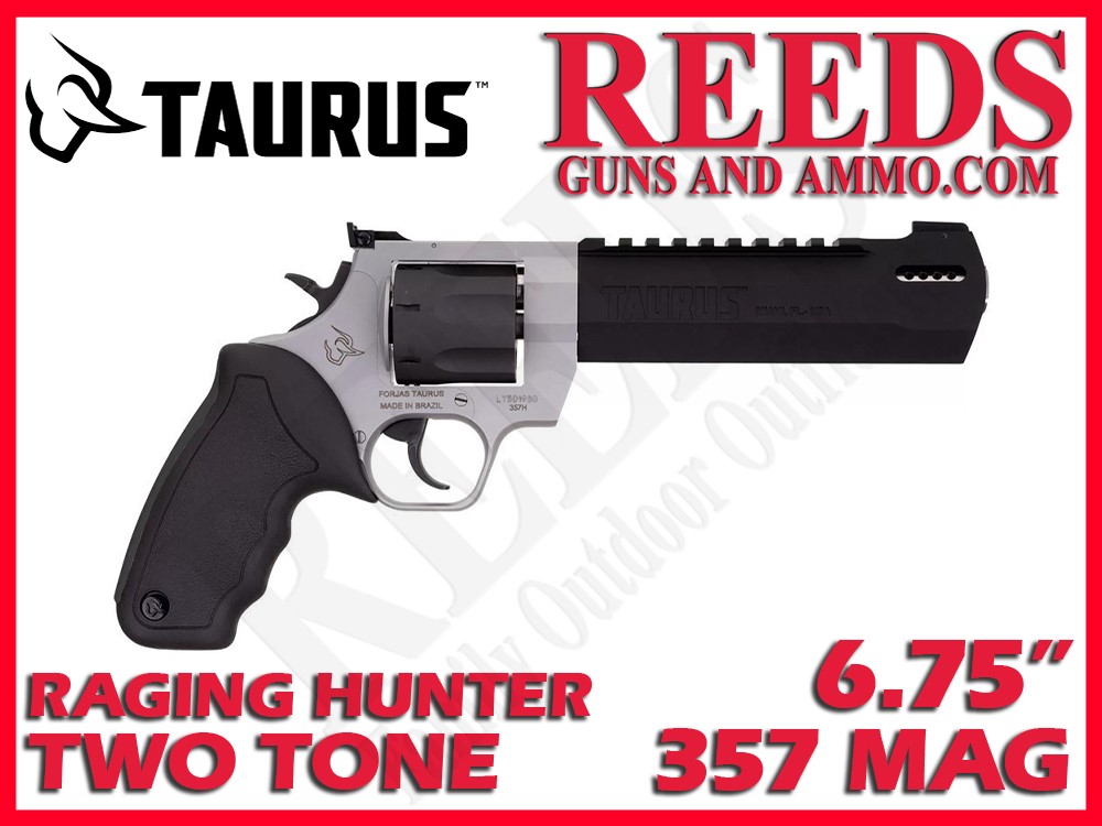 Taurus Raging Hunter Ported Two Tone 357 Mag 6.75in 7 Shot 2-357065RH-img-0
