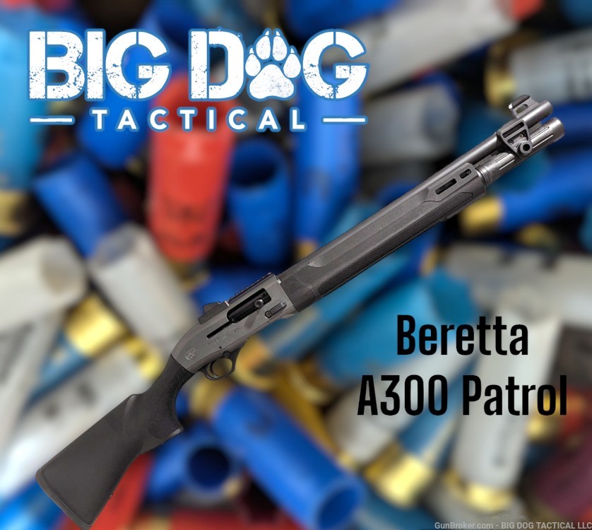 BERETTA A300 ULTIMA PATROL SEMI-AUTO SHOTGUN, GRAY/BLACK -img-5