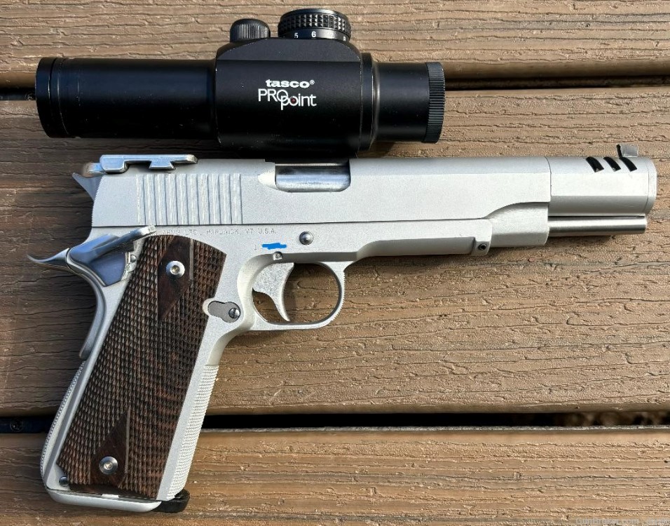 Custom FBI built target pistol Caspian 1911 45acp-img-0