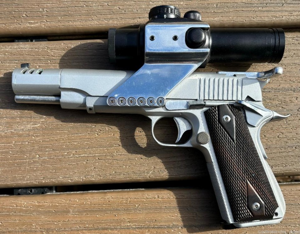 Custom FBI built target pistol Caspian 1911 45acp-img-1