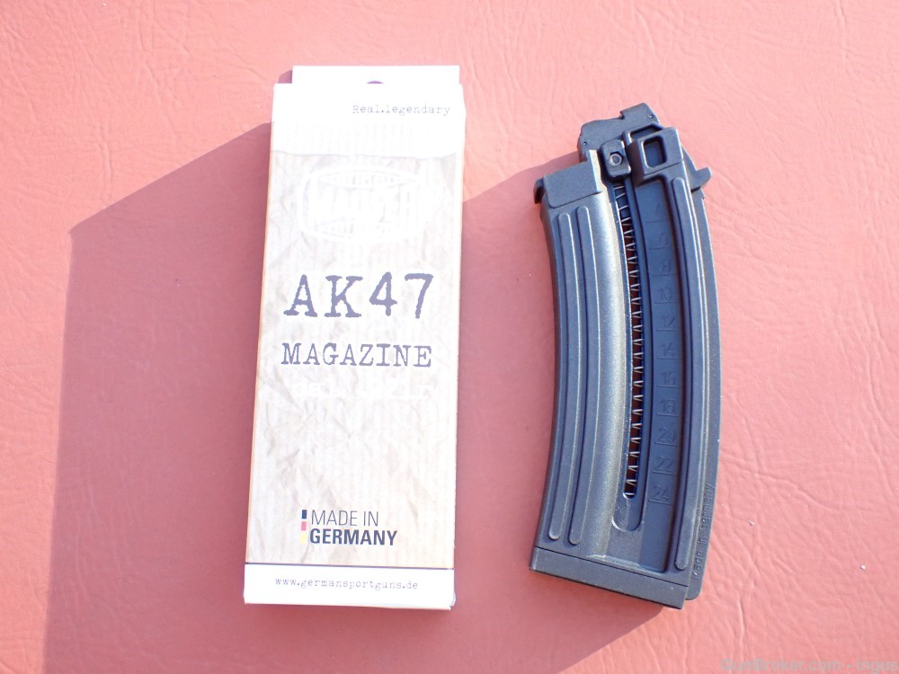 MAUSER AK-47 FACTORY 22LR ORIGINAL 24RD MAGAZINE 4070002 (NIB)-img-0