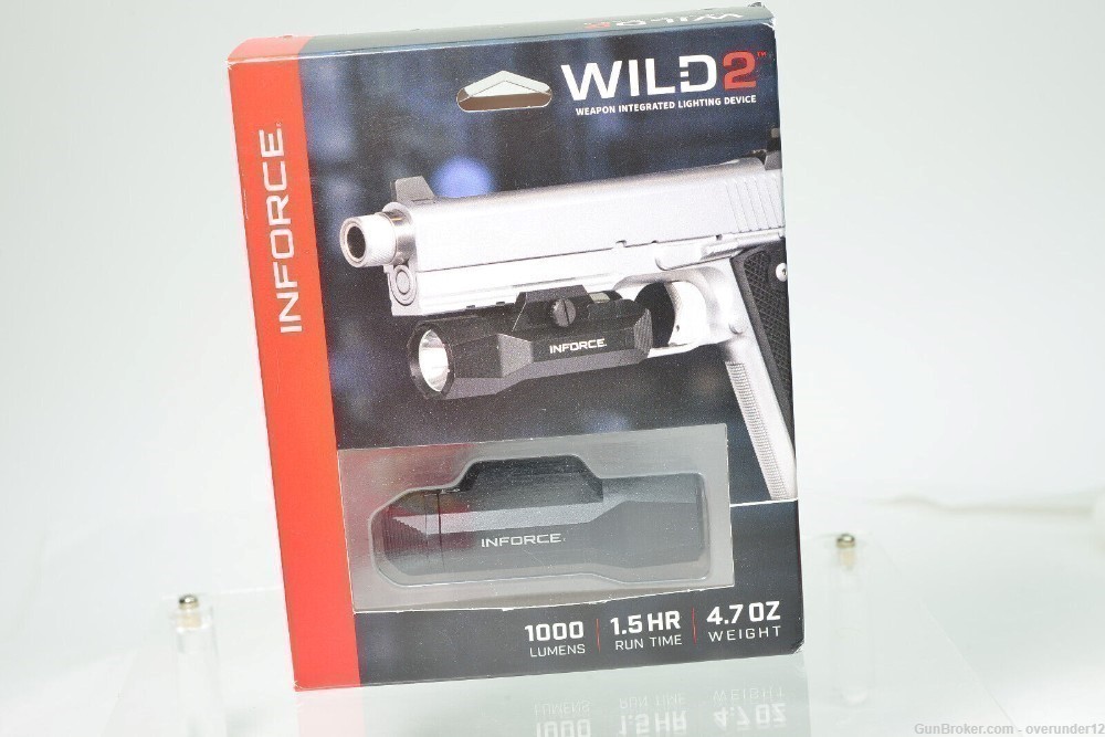 InForce Wild 2 Weapon Pistol FlashLight LED 1000 LUMEN X300 (Strobe) AR15-img-4