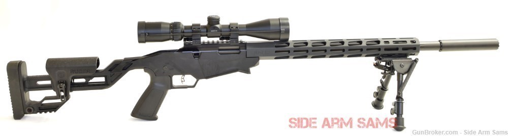 NIB Ruger .17HMR Precision Rimfire Suppressed Rifle System, Vortex Optics-img-1