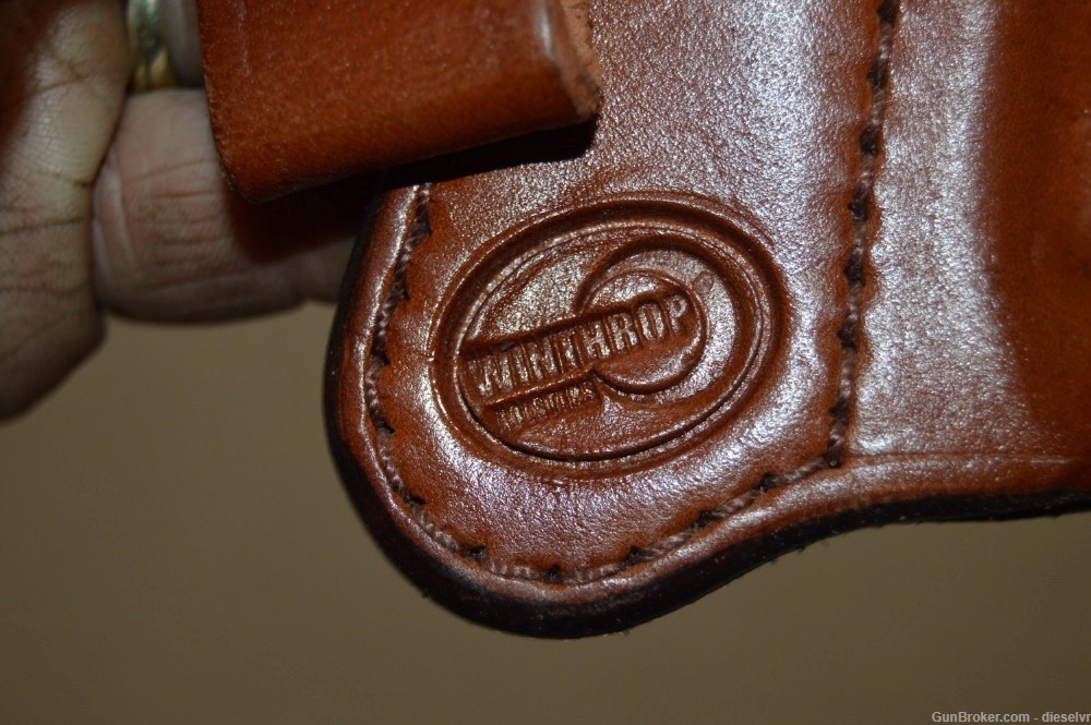 Improved SUMMER SPECIAL Style RH Leather IWB 3" 1911 Molded Holster-img-2