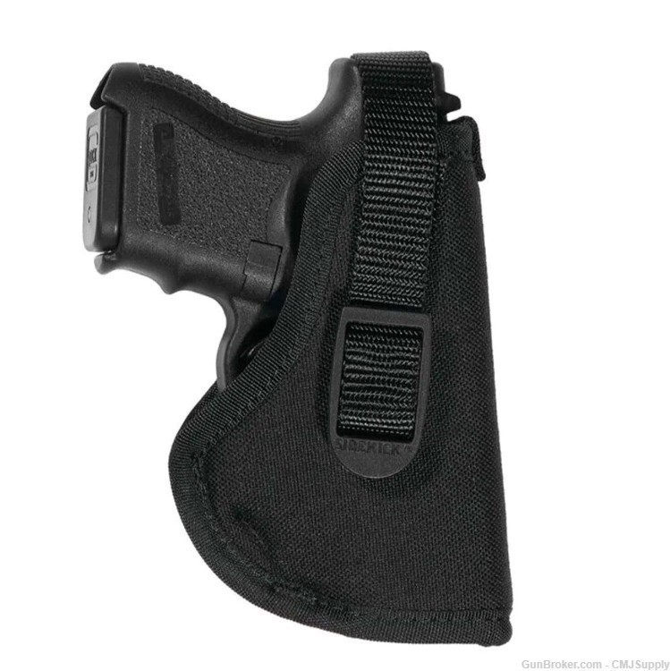 RH Size 12 Glock 26, 27, 33 & other sub-compact 9/40 Uncle Mike's Black Kod-img-1