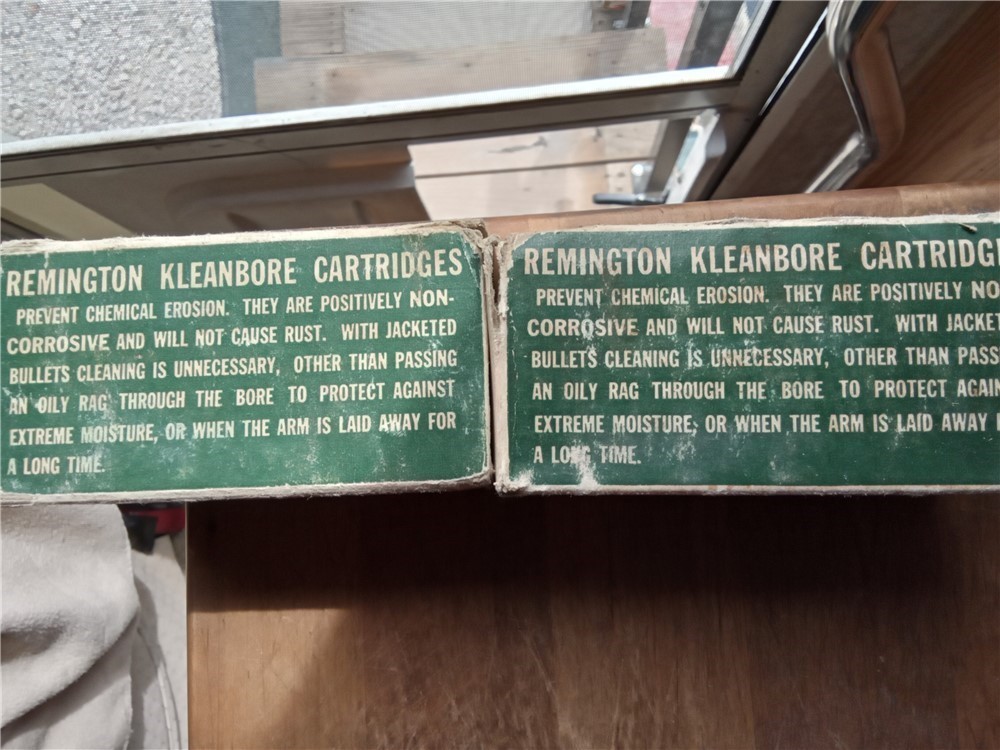 Vintage Remington  351 Self loader Dog Bone Kleanbore SP ammo-2 boxes-img-0