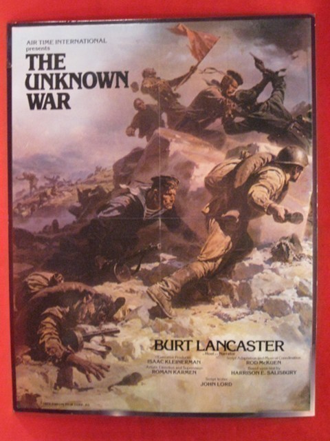UNKNOWN WAR 1978 Movie Poster  Burt Lancaster  Russian Army vintage picture-img-0