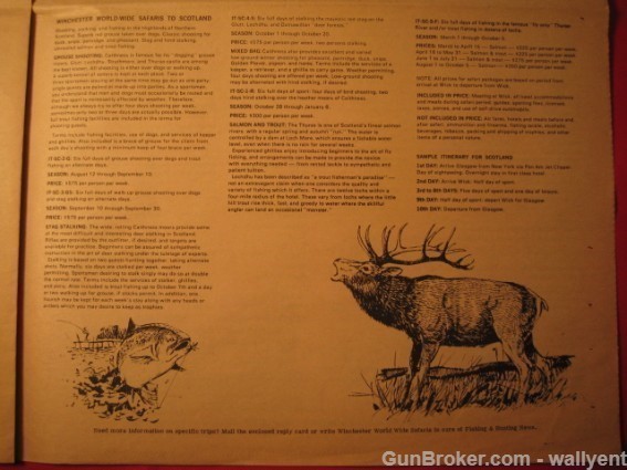 Winchester World-Wide Safari's 1967 Paper Rare-img-20
