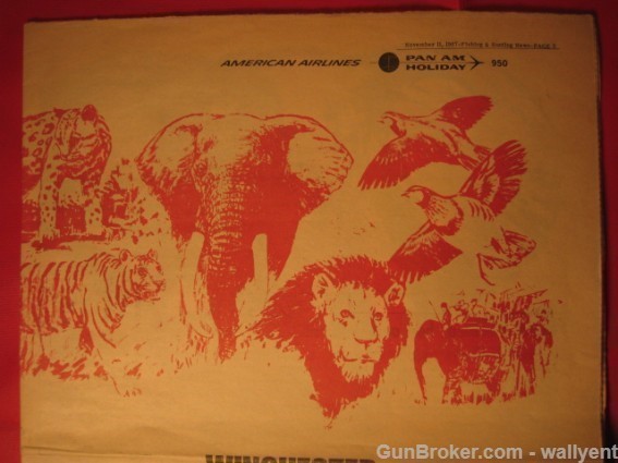 Winchester World-Wide Safari's 1967 Paper Rare-img-4