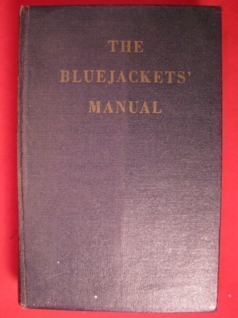The Bluejackets Manual 1950 U.S.N. Navy Book USN-img-0