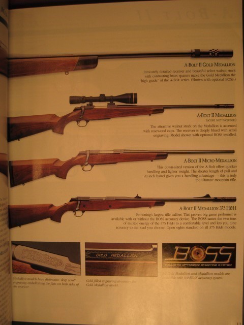 Browning 1997 Hunting Shooting Catalog Guns Rifles-img-2