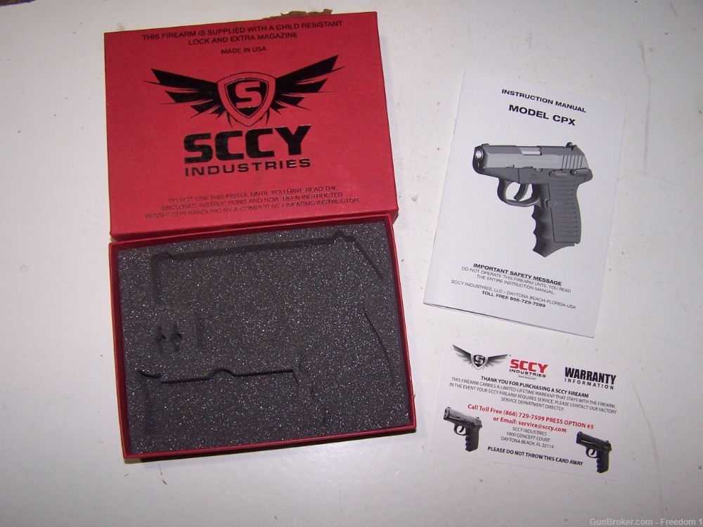 SCCY Pistol Box w/Manual-img-1
