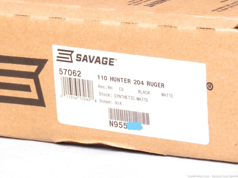Savage 110 Hunter .204 Ruger 22" 57062 New-img-1