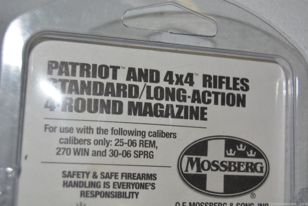 Mossberg Patriot or 4x4 Long action Magazine 4rd-img-1