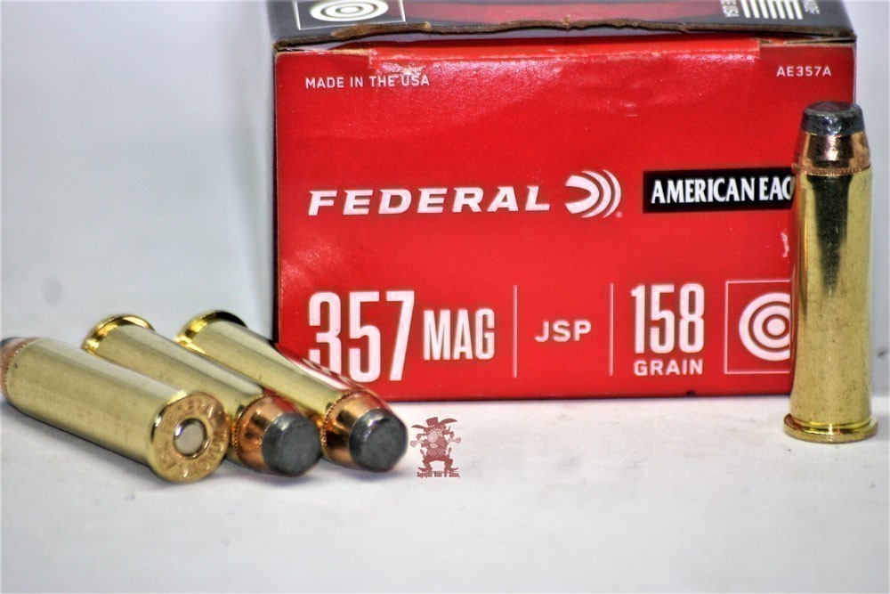 357 MAG Magnum FEDERAL JSP 158Gr 50 RDS  357 magnum 50 Rounds NOCCFEE-img-1