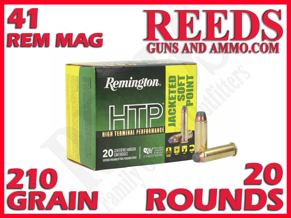 Remington High Terminal Performance 41 Rem Mag 210 Grain 23000-img-0