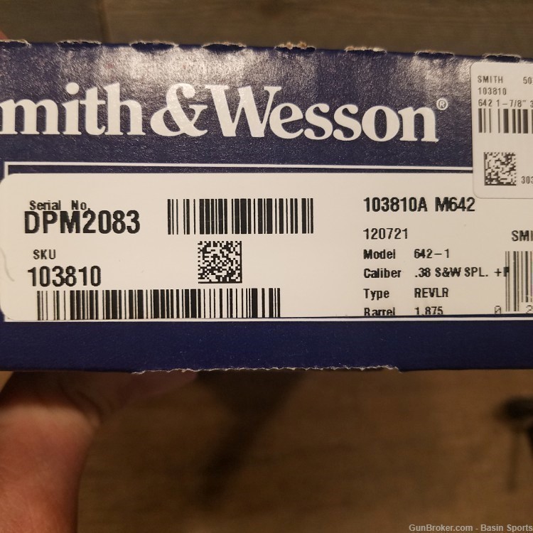 Smith & Wesson 642 38 Spl 103810-img-9