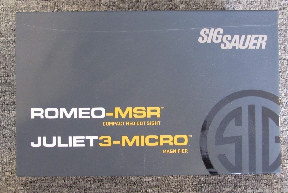 Sig Sauer Romeo MSR & Juliet 3 Micro red dot sight & Magnifier-img-0
