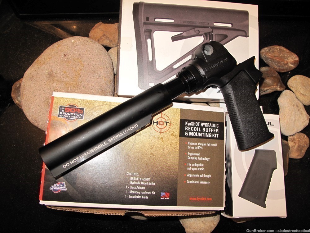 RECOIL REDUCING Beretta 1301 Magpul Mesa KynShot Stock PISTOL GRIP ADJUST!-img-4