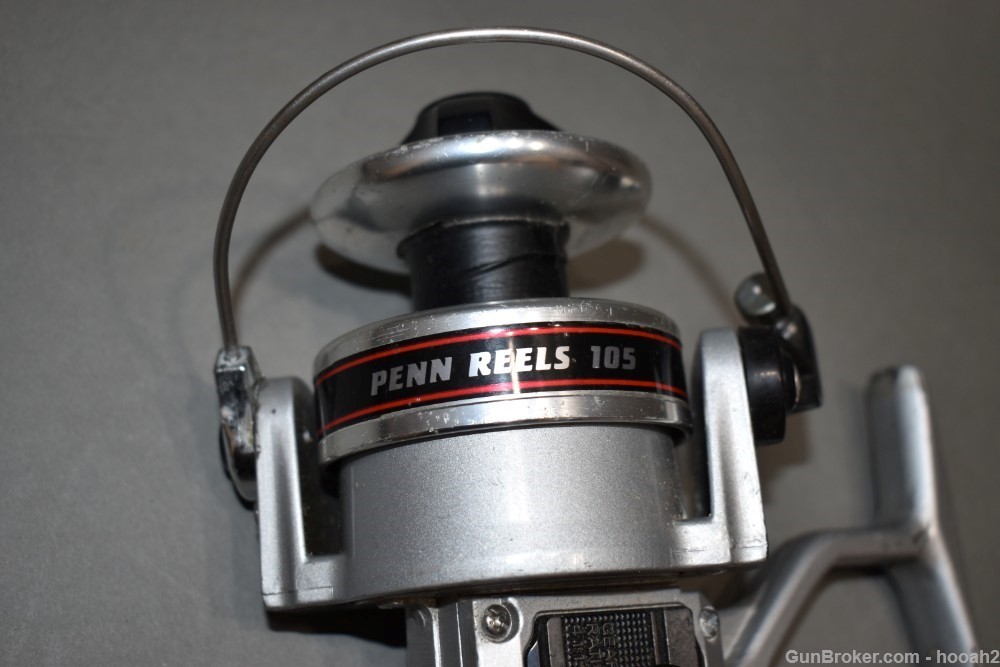 Penn 105C Spinning Fishing Reel Penn Power Drag 4.11 Gear Ratio-img-1