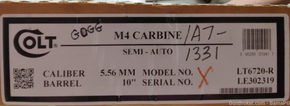COLT M4 CARBINE 5.56MM RIFLE -img-4