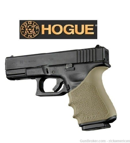 Hogue GLOCK 19, 23, 32, 38 (Gen 3-4) HandALL Beavertail Grip Sleeve # 17043-img-0