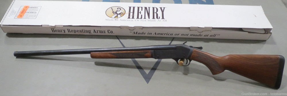 Henry H015-20 Single Shot Shotgun, 26-inch barrel with 'Mod' choke, used-img-1