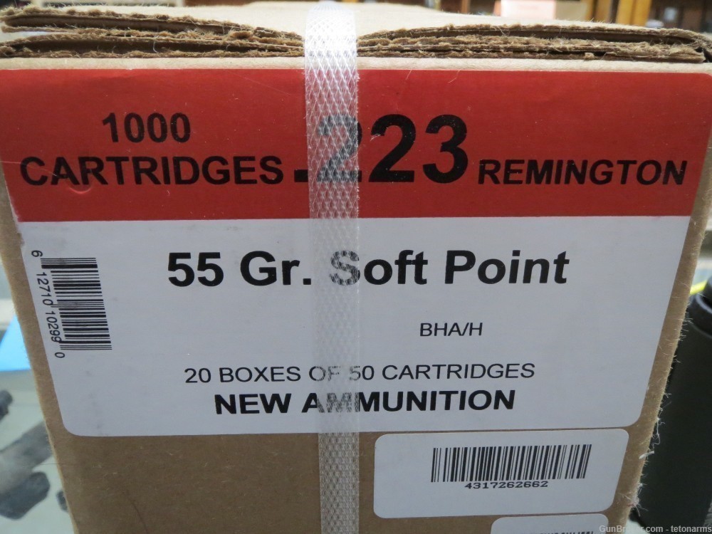 Black Hills Ammo, .223, 55gr soft point, 5.56  manufacture -img-0