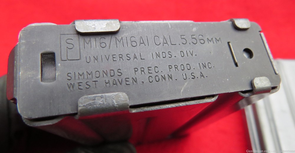 M16 M16A1 5.56 Universal Industries Simmonds 20-rnd AR-15 SP1 SP-1 Magazine-img-2