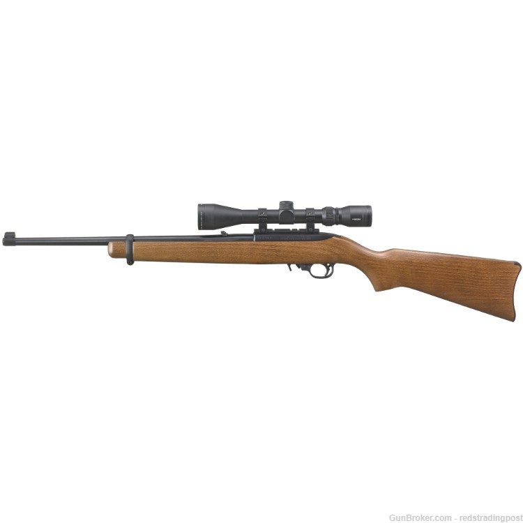 Ruger 10/22 Carbine 18.5" Barrel 22 LR Wood Stock w/ 3-9x40 Scope 31159-img-1