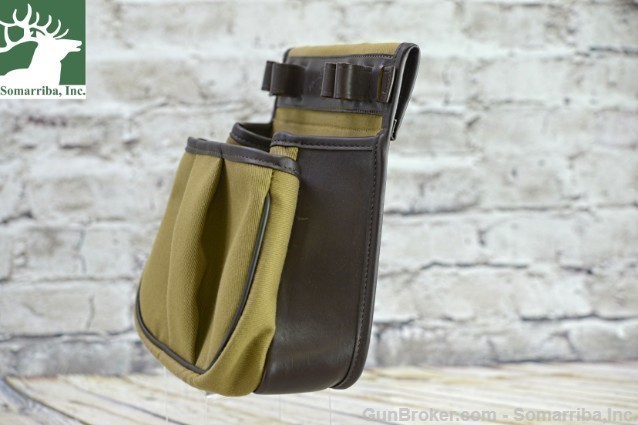 GALCO SHELL POUCH SPORTING CLAY CANVAS & LEATHER-img-2