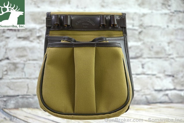 GALCO SHELL POUCH SPORTING CLAY CANVAS & LEATHER-img-0
