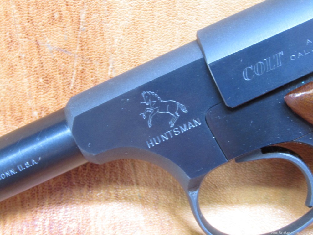 Colt Huntsman 22 LR Semi Auto Pistol Thumb Safety 1x 10 RD Mag-img-10
