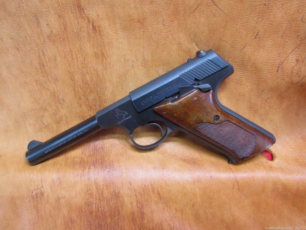 Colt Huntsman 22 LR Semi Auto Pistol Thumb Safety 1x 10 RD Mag-img-5