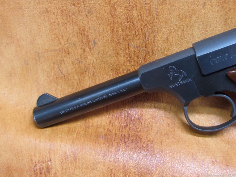 Colt Huntsman 22 LR Semi Auto Pistol Thumb Safety 1x 10 RD Mag-img-9