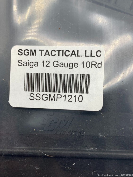 SGM TACTICAL / SAIGA 12 GA / 10 ROUND MAG -img-2