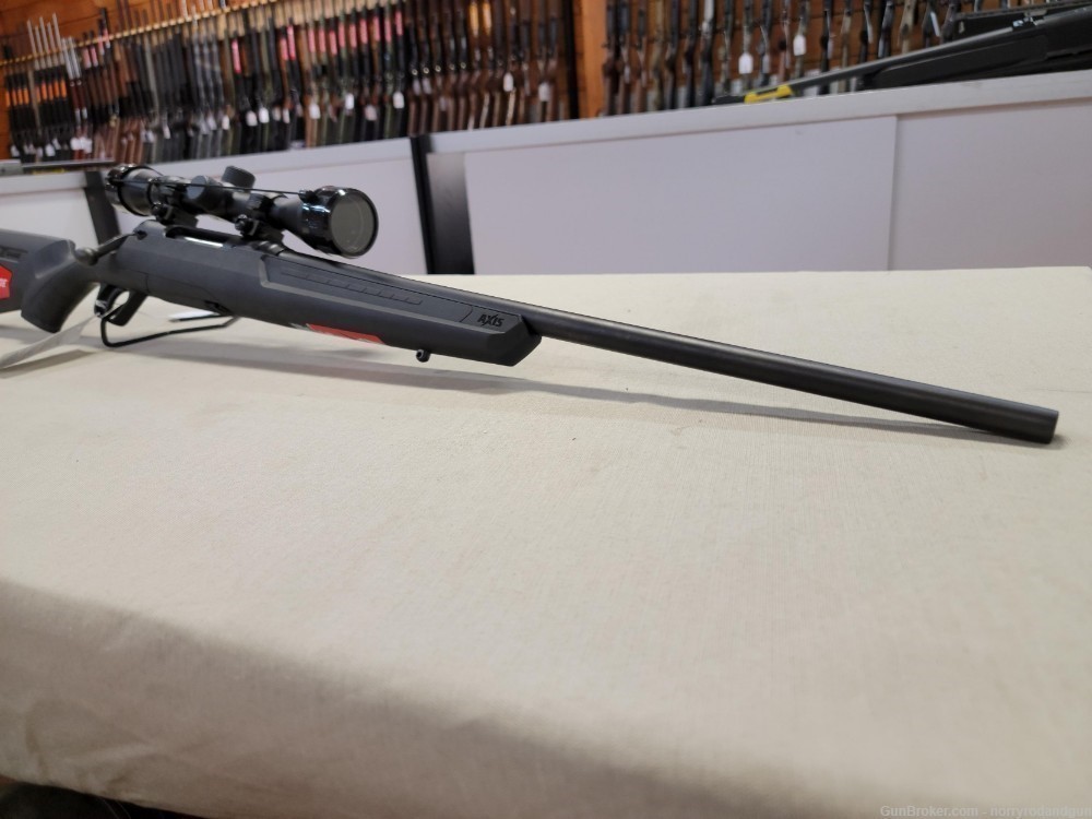 Savage Axis XP 22-250 Bolt Action Rifle w/ Weaver 3-9x40mm Scope-img-1
