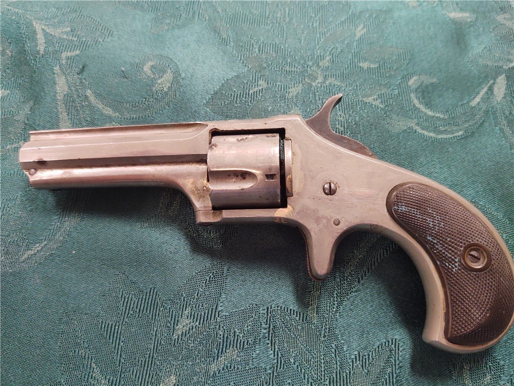 Original U.S. Remington-Smoot New Model No.2 Pocket Revolver .32 Rimfire-img-0