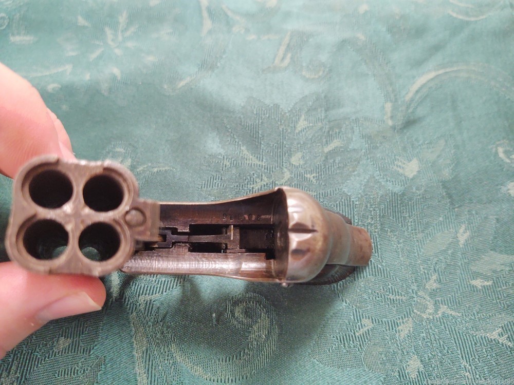 Remington-Elliot Ring Trigger .32 Deringer Pepperbox -img-6