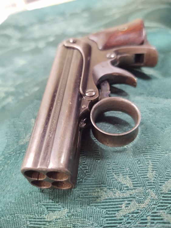 Remington-Elliot Ring Trigger .32 Deringer Pepperbox -img-3