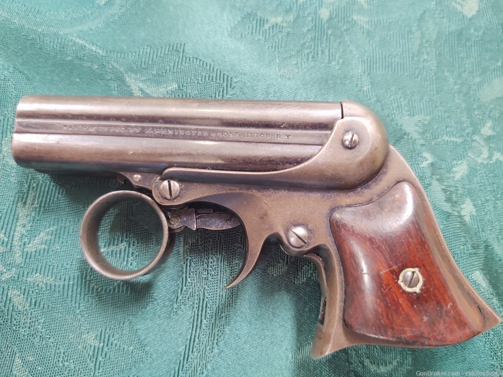 Remington-Elliot Ring Trigger .32 Deringer Pepperbox -img-1