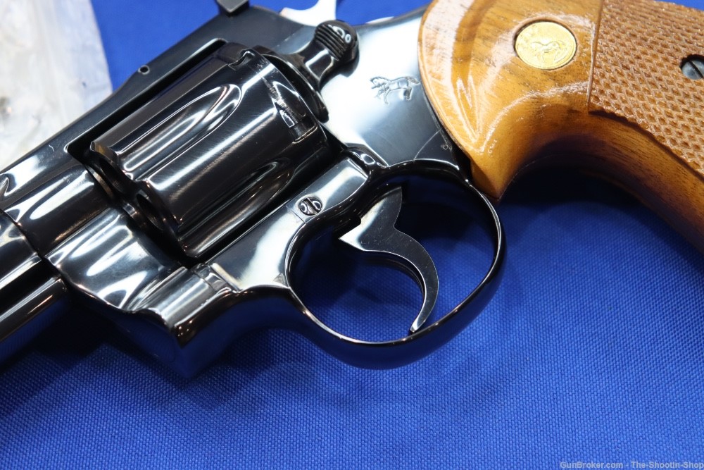 Colt Model Python Revolver 357MAG Royal Blued 1985 MFG LNIB Rare Gun 357 4"-img-8