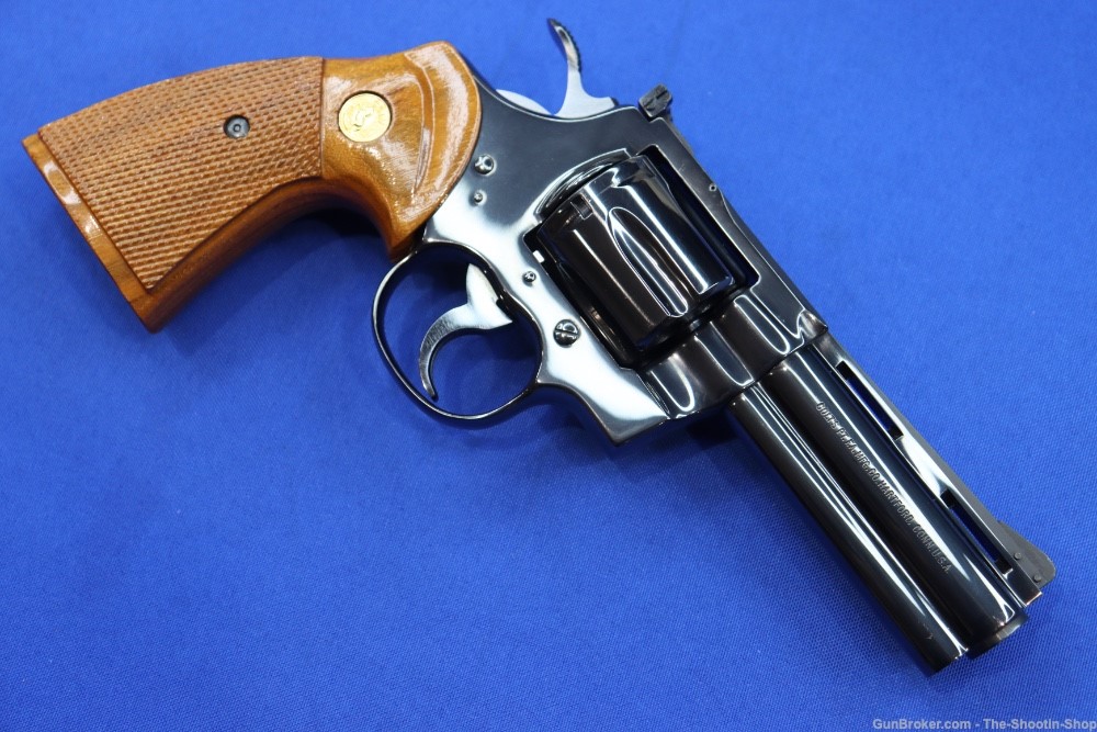 Colt Model Python Revolver 357MAG Royal Blued 1985 MFG LNIB Rare Gun 357 4"-img-10