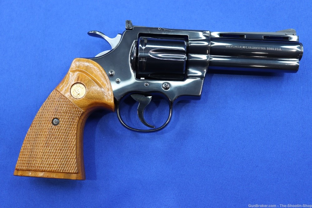 Colt Model Python Revolver 357MAG Royal Blued 1985 MFG LNIB Rare Gun 357 4"-img-55